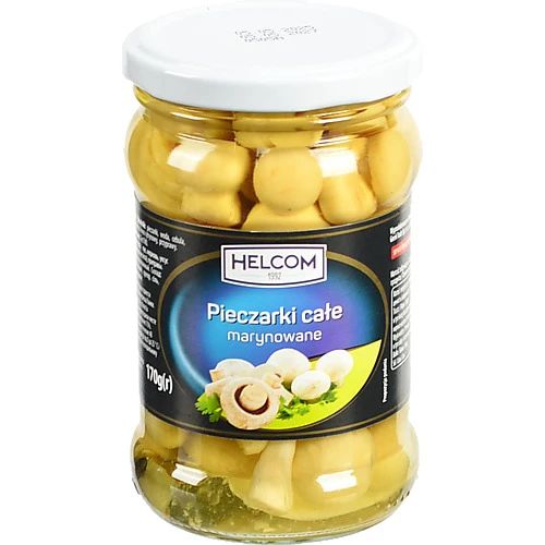 Печериці цілі мариновані Helcom с/б 300г