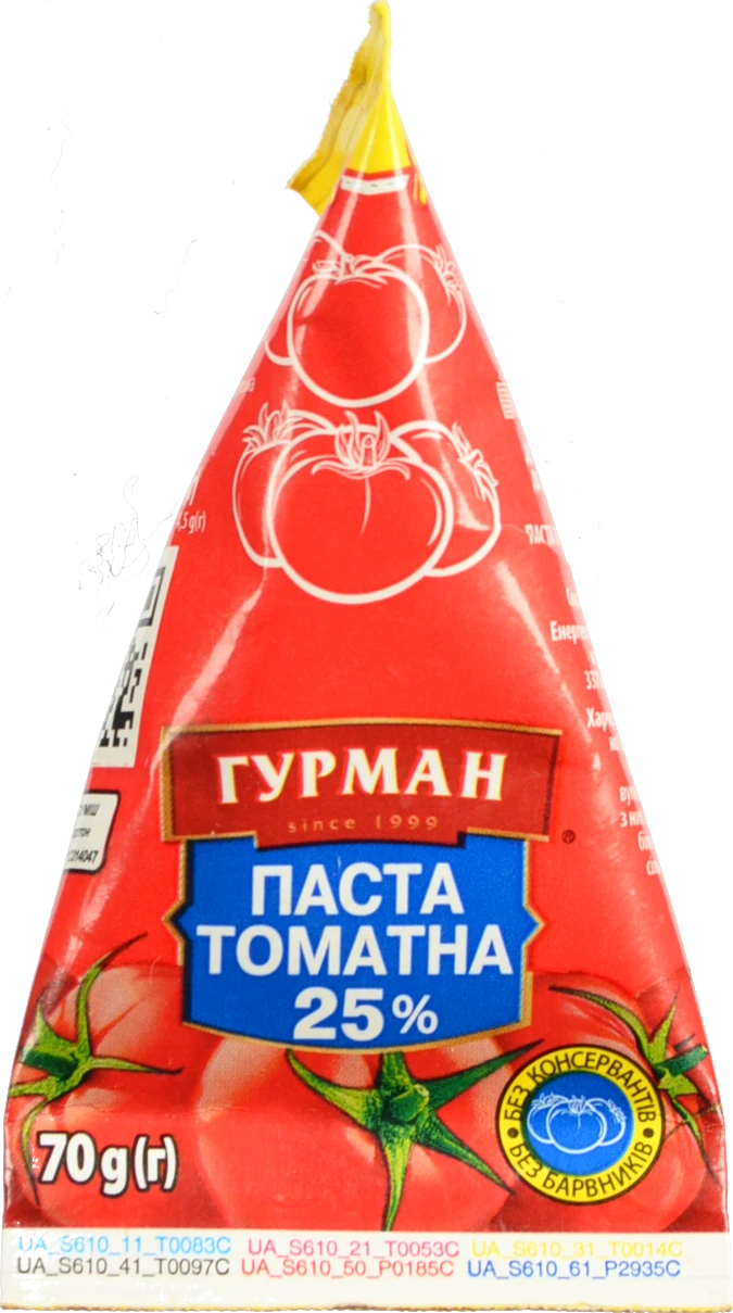 Томатна паста Гурман 70г 25%
