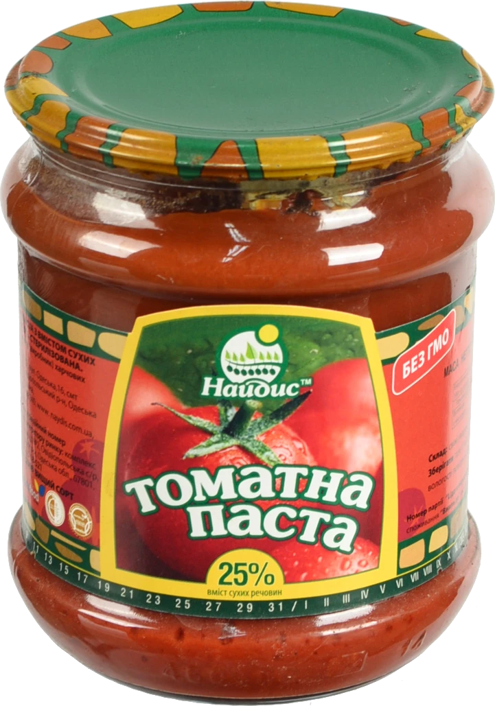 Томатна паста Найдіс 500мл 25% с.б
