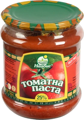 Томатна паста Найдіс 500мл 25% с.б
