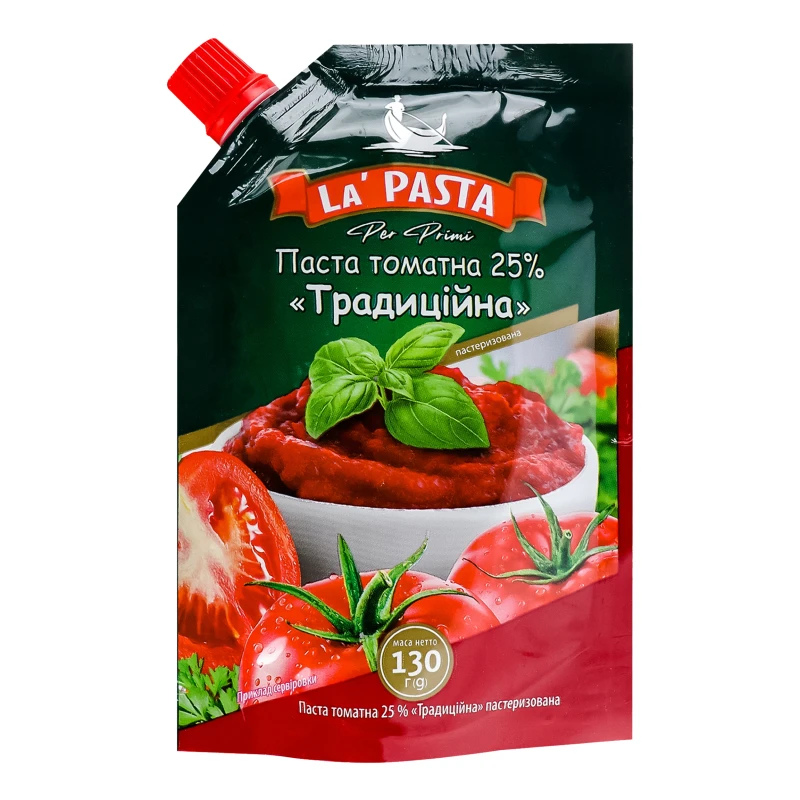Паста томатна La Pasta Per Primi 25% Традиційна 130г