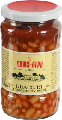 Квасоля Союз Агро 360г в томатному соусі