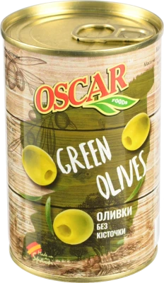 Оливки без кісточки Oscar з/б 314мл
