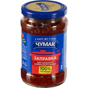 Заправка Чумак 290г д.червоного борщу скло
