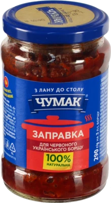 Заправка Чумак 290г д.червоного борщу скло