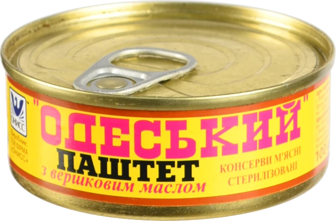 Паштет з вершковим маслом Одеський Онисс 100г