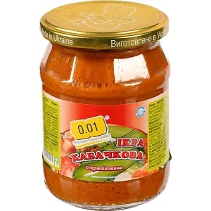 Iкра кабачкова 0.01 470 г Лiтня