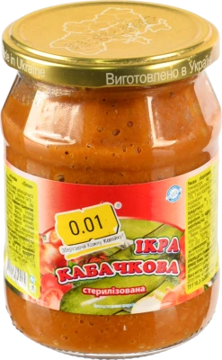 Iкра кабачкова 0.01 470 г Лiтня
