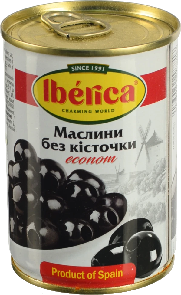 Маслини без кісточки Econom Iberica з/б 280г