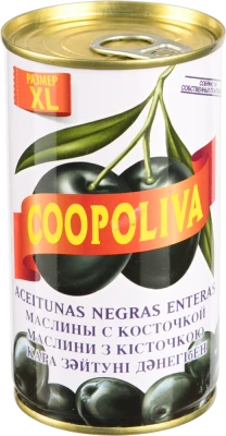 Маслини з кісточкою Coopoliva з/б 350г