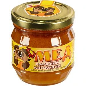 Мед Нектар 250г натуральний квiтковій гречаний