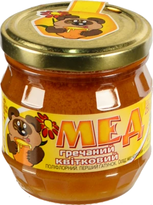 Мед Нектар 250г натуральний квiтковій гречаний