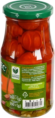 Томати мариновані Черрі Верес с/б 500г