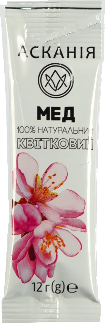 Мед Асканія 12г квітковий