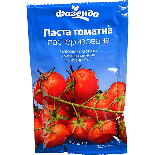 Томатна паста Фазенда 70г