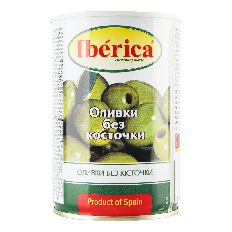Оливки без кісточки Iberica з/б 420г