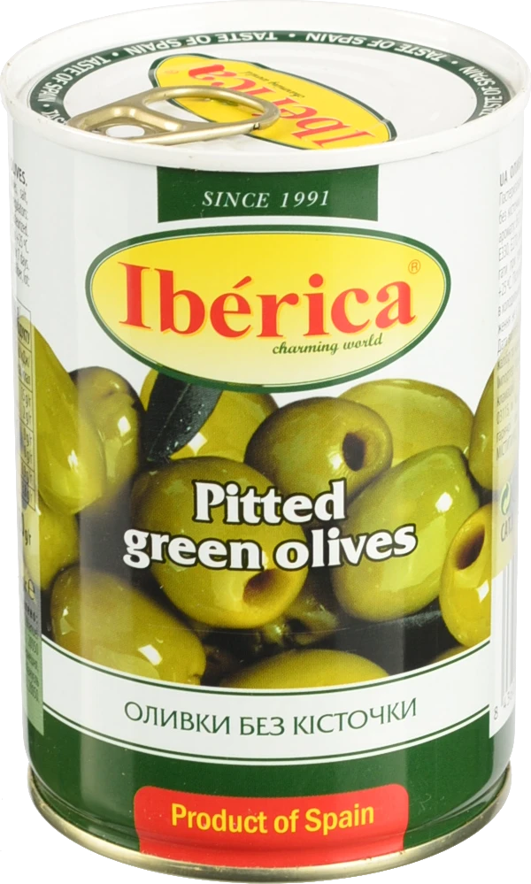 Оливки без кісточки Iberica з/б 420г