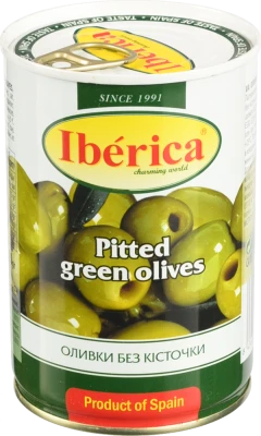 Оливки без кісточки Iberica з/б 420г