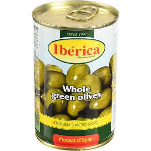 Оливки з кісткою Iberica з/б 300г
