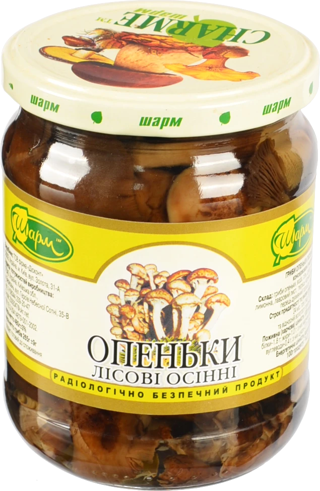 Опеньки лісові консервовані Шарм с/б 480г