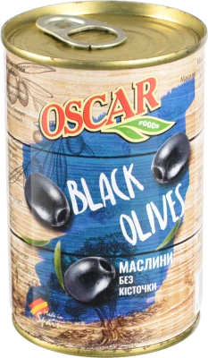 Маслини без кісточки Oscar foods з/б 300г