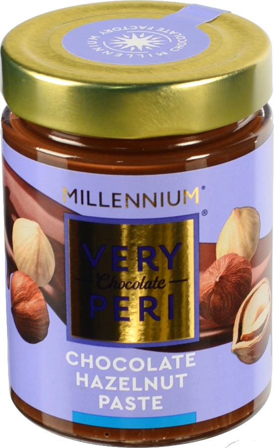 Паста горіхова з фундука з додаванням какао Very Peri Millennium с/б 360г
