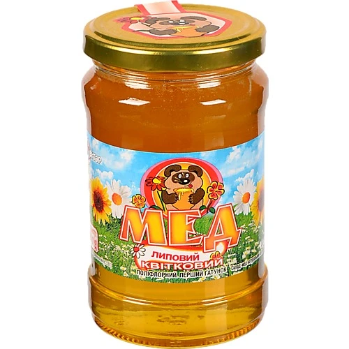 Мед Нектар 400г липовий натуральний квiткове