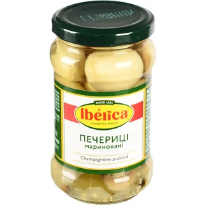 Гриби мариновані Шампіньйони Iberica с/б 280г