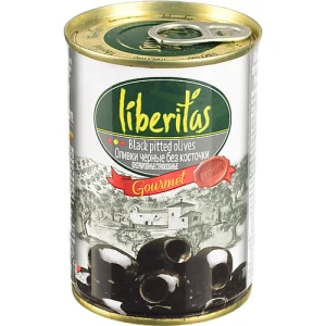 Маслини LIBERITAS280г б.кісточки