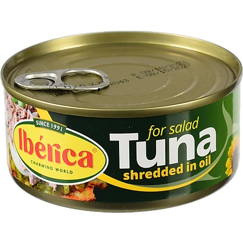 Тунець салатний в олії Iberica з/б 150г