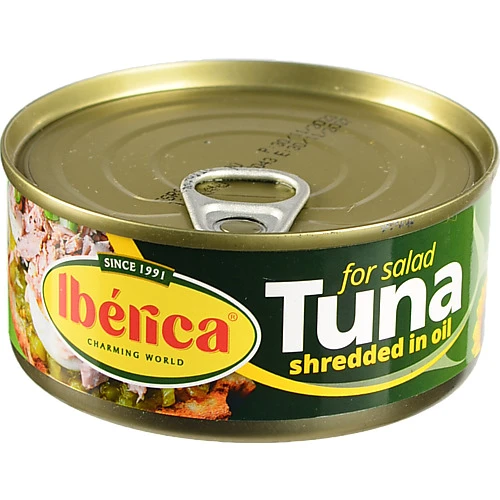 Тунець салатний в олії Iberica з/б 150г