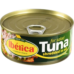 Тунець салатний в олії Iberica з/б 150г