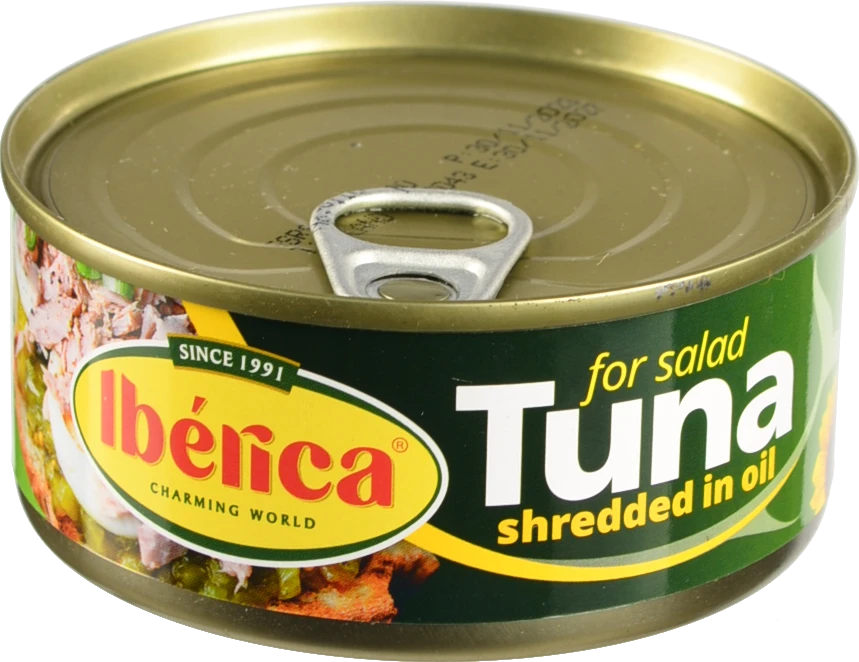 Тунець салатний в олії Iberica з/б 150г