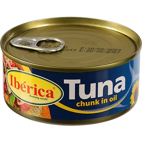Тунець Iberica 150г цілий в олії