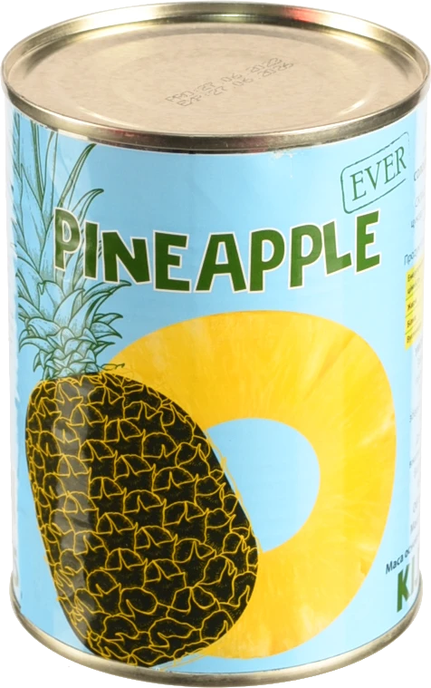 Ананаси Ever 580мл кільцями в сиропі