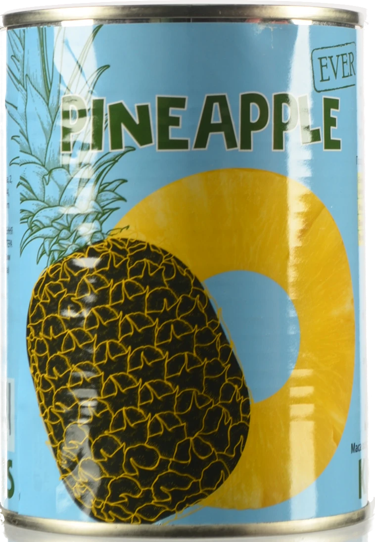 Ананаси Ever 580мл кільцями в сиропі