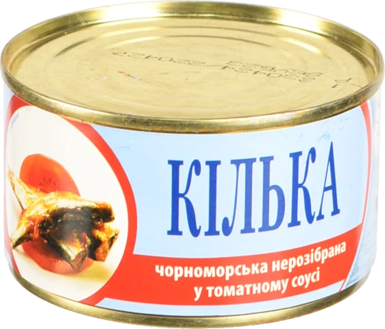 Кілька чорноморська нерозд в том соусі ж/б Интеррибфлот 230г