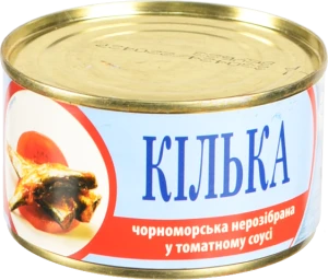 Кілька чорноморська нерозд в том соусі ж/б Интеррибфлот 230г