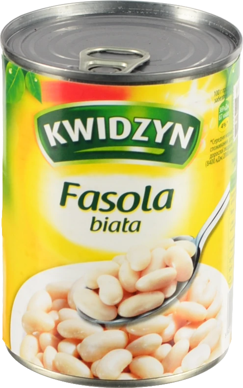 Квасоля Kwidzyn 400г біла з.б