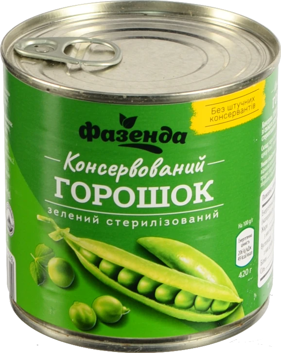 Горошок Фазенда 420г з.б ключ