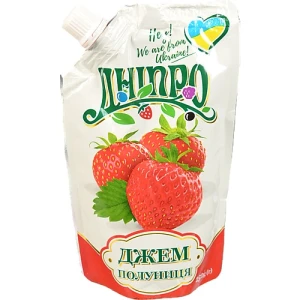 Джем Dnipro 250г полуниця  д.п