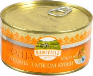 Каша Kaniville 325г гречана з куркою