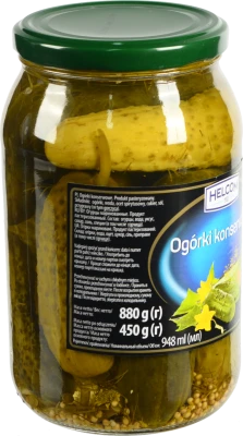 Огірки Helcom 948мл консервовані