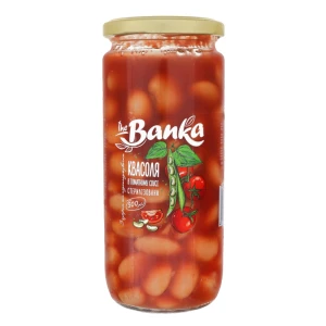 Квасоля в томатному соусі стерилізована the Banka с/б 500г