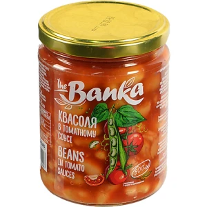 Квасоля в томатному соусі стерилізована the Banka с/б 500г