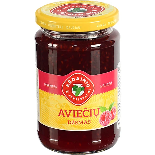 Джем Kedainiu Konservai 330г малиновий 35%