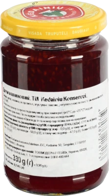 Джем Kedainiu Konservai 330г малиновий 35%