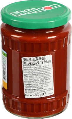 Томатна паста Philicon 600г скляна банка