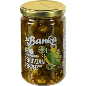 Перець The Banka 300г по-перуански гострий скло