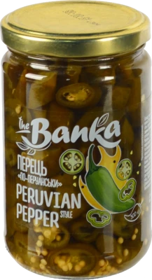 Перець The Banka 300г по-перуански гострий скло